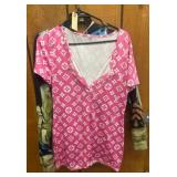 Two Graphic Apparel Items with Mixed Designs