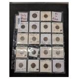 Early Wheat Pennies in Holders