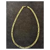 22in Figaro Necklace, 925 Italy, 22.5g