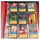 Binder with Collectible Trading Cards