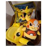 Pokemon Pikachu Plush, Hat, and Bag Set
