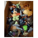 Box of Marvel-Themed Figurines