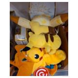 Pikachu Items Including Plush & Figures
