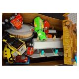 Boxed Toy Vehicles and Playset Components