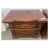 Wooden Nightstand by Vaughan Bassett