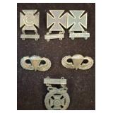 Military-Inspired Badge Pins