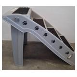 Plastic Pet Steps With Carpeted Treads