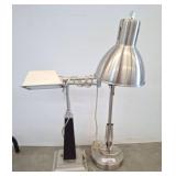 Two Adjustable Metal Desk Lamps