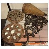 Decorative Cast Iron and Mixed-Material Items