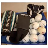 Golf Balls and Callaway Headcovers