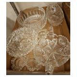 Cut Glass Serving Pieces