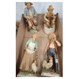 Ceramic Figurines Including Shackman