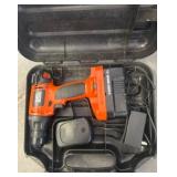 Black & Decker Cordless Drill With Case