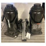 Black Husky Hydraulic Bottle Jacks