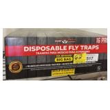 16-Pack Disposable Fly Traps