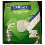 Packages of FitRight OptiFit Briefs, 2XL