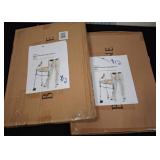 Two Bluestone Walker Trays with Cup Holders