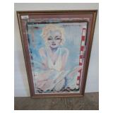 Marilyn Monroe Print With Decorative Border