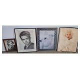 Framed Celebrity Prints