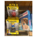 Ninja Action Figures and Cooling Patches Set