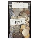Bag of Mixed Foreign Coins