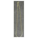 Sara Coventry Adjustable Snake Chain Necklace