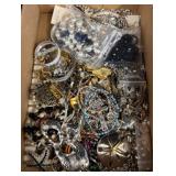 Box Lot of Assorted Costume Jewelry
