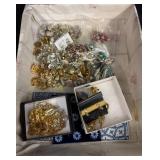 Costume Jewelry Including Clip-On Earrings