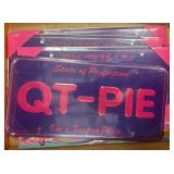 Novelty Plastic License Plates