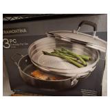 Tramontina 3-Pc Everyday Pan Set, 5.5 Qt