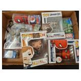 Boxed Assorted Marvel and Pop Figures