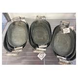 New Metal Trays with Wooden Handles
