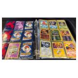 Binder of Mixed Pokemon Trading Cards