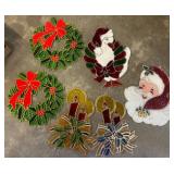 Stained Glass Look Holiday Decorations