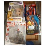 Marvel, Star Wars, and Funko Collectibles
