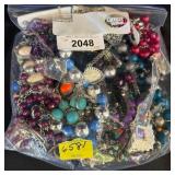 Bag of Assorted Costume Jewelry