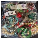Bag of Mixed Costume Jewelry