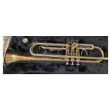 Iolite Brass Trumpet with Case and Accessories