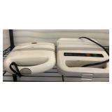 Two Electric Sandwich and Waffle Makers
