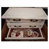 Jewelry Boxes with Costume Jewelry