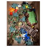 Block Men Figures and Accessories