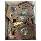Cuckoo Clock Parts Assortment in Box