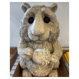 Stone-Look Squirrel Garden Figurine