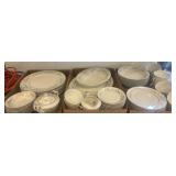 Harmony House Platinum Garland Fine China Set