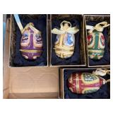 Four Hinged Porcelain Ornament Boxes