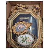 Ornate Miniature Framed Artwork