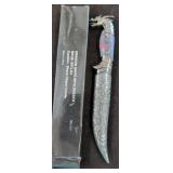 Dragon-Themed Knife With Sheath
