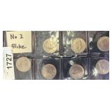 7 Kennedy Half Dollar Coins