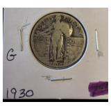 1930 Standing Liberty Quarter in Hold Flip