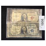 1935A US $1 Notes: Hawaii & Signed Example